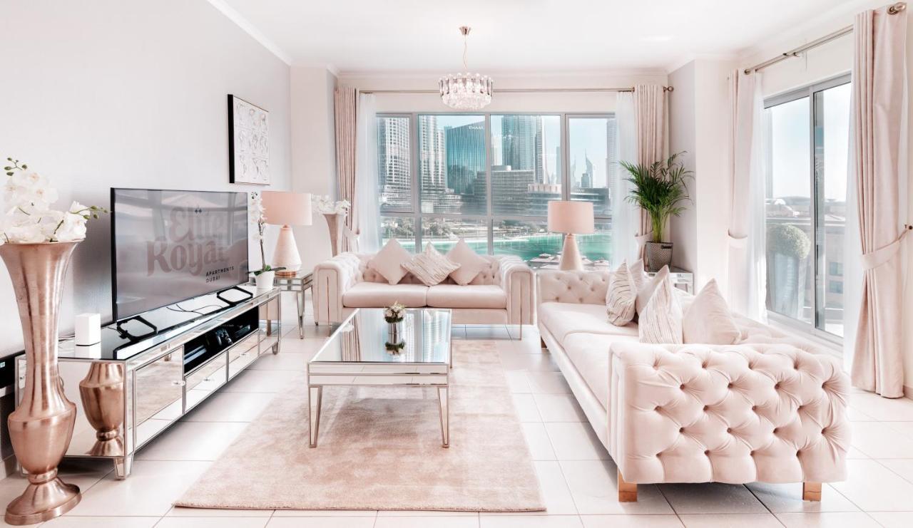 Elite Royal Apartment - Full Burj Khalifa & Fountain View - Brilliant - 2 Bedrooms & 1 Open Bedroom Without Partition Ντουμπάι Εξωτερικό φωτογραφία